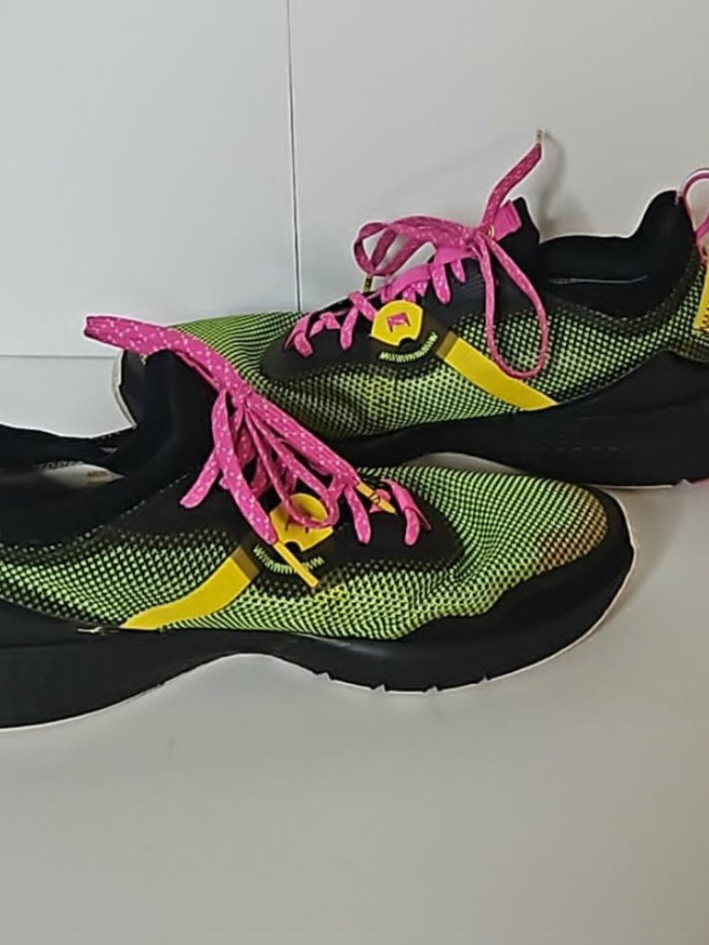 Cole Haan Zerogrand Overtake Mesh Running Shoes Green Pink Men's Size 7.5 M - Picture 5 of 6